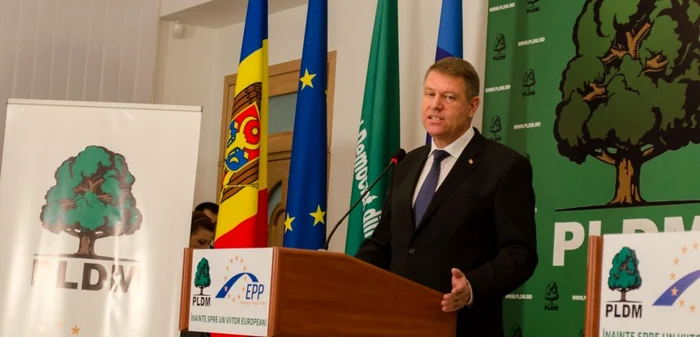 Preşedintele Klaus Iohannis la Chişinău. FOTO Adevărul Moldova