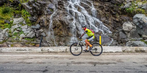 Transfagarasan cascada capra CJ Arges