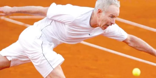 La 53 de ani, John McEnroe nu şi-a pierdut îndemânarea pe terenul de tenis