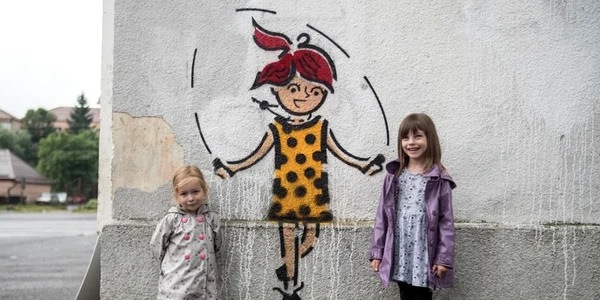 arta stradala graffiti Foto Sibiu Art Festival