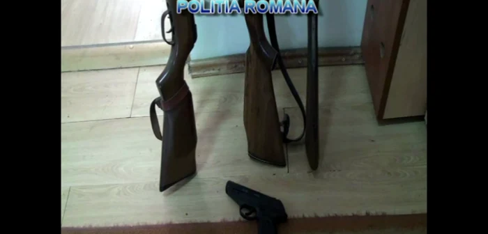 Arma a fost confiscată
