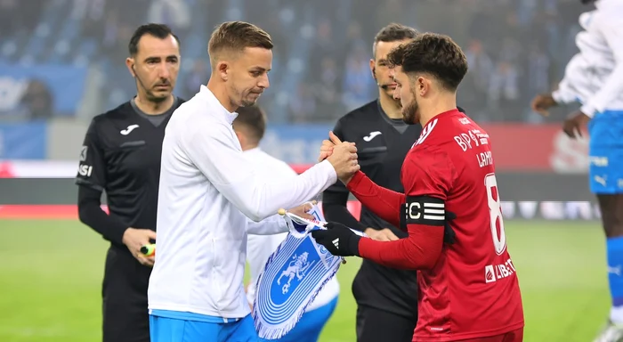 Nicușor Bancu a purtat banderola oltenilor   FOTO Facebook Universitatea Craiova