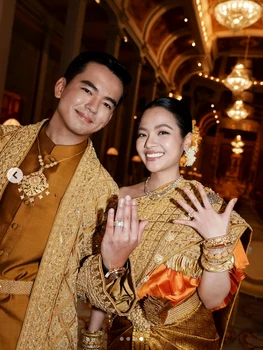 Nuntă regală în Cambodgia foto Instagram