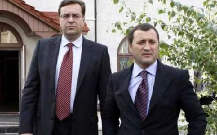 Marian Lupu, liderul PLDM şi Vlad Filar, liderul PLDM FOTO: Arhivă