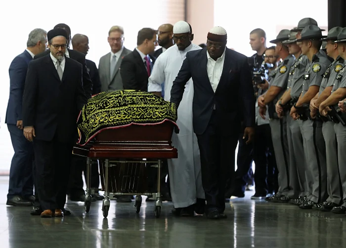 Muhammad Ali a fost condus pe ultimul drumFoto: Getty
