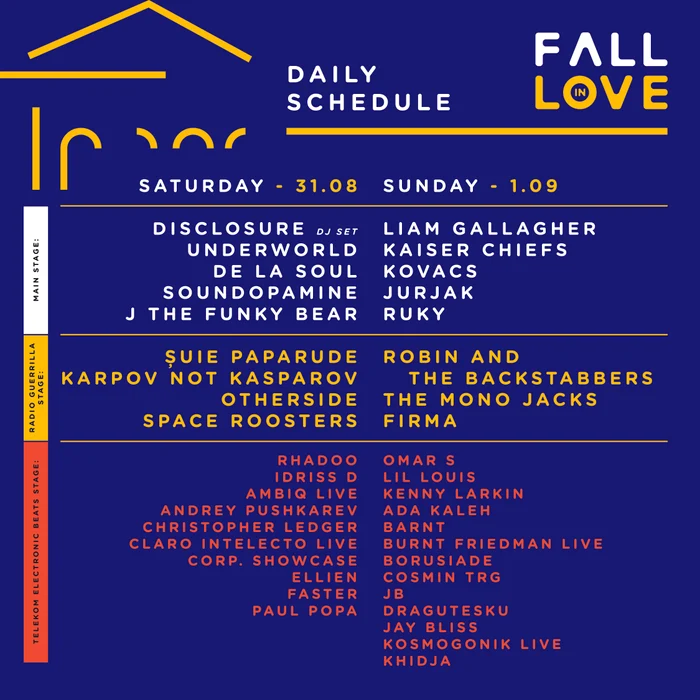 Cei de la Kaiser Chiefs vor urca pe scena principalăFoto: arhivă personală