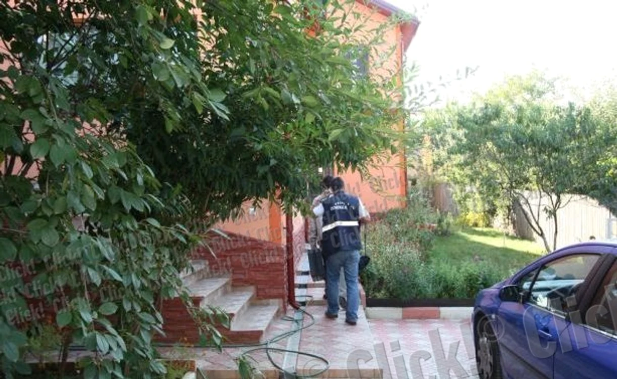 Casa de pe strada Vasiliu Haralambie din Bucium unde a avut loc crima FOTO: Florin Chirica