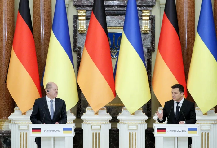 Foto: EPA-EFE / Scholtz va reveni la Kiev. Dar nu singur, ci în compania lui Macron şi Draghi