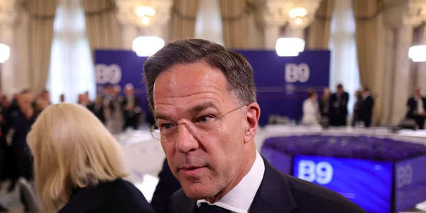 Mark Rutte la Summitul B9 FOTO Inquam / Octav Ganea