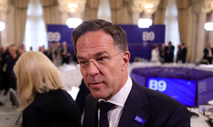 Mark Rutte la Summitul B9 FOTO Inquam / Octav Ganea