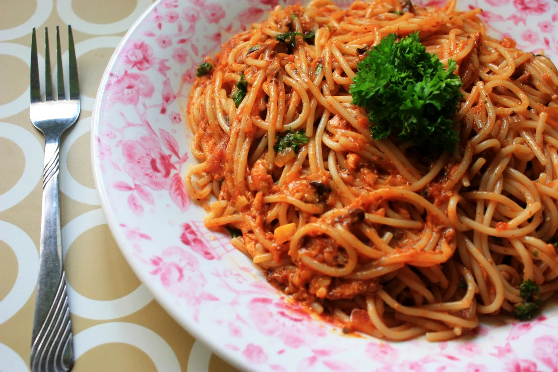 spaghete cu sardine jpeg