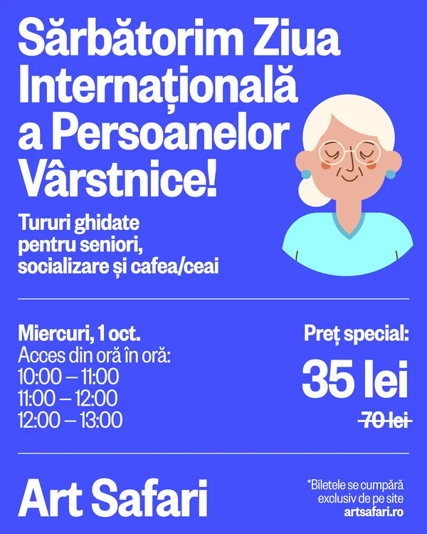 Ziua Internațională a Persoanelor Vârstnice la Art Safari png