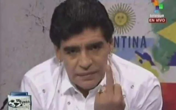 Diego Maradona (captura foto)