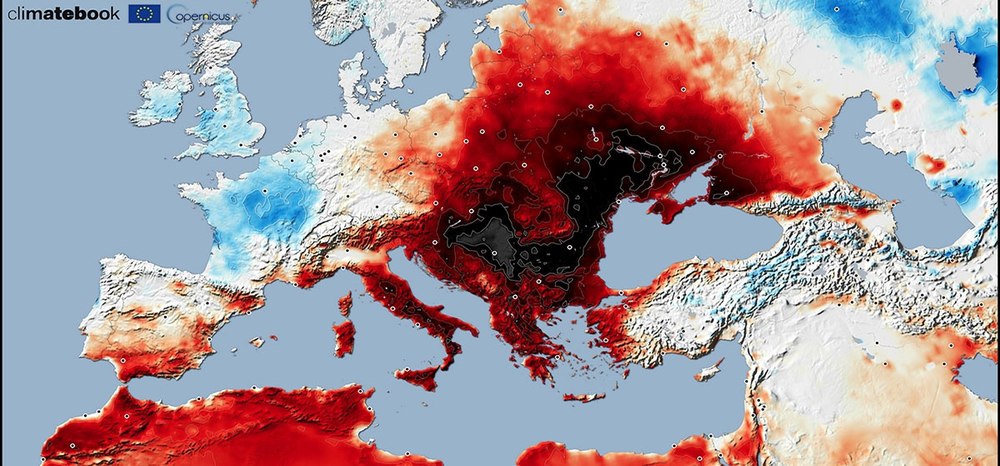 Cât mai rămâne Domul de foc deasupra Europei. Căldura infernală bate record după record