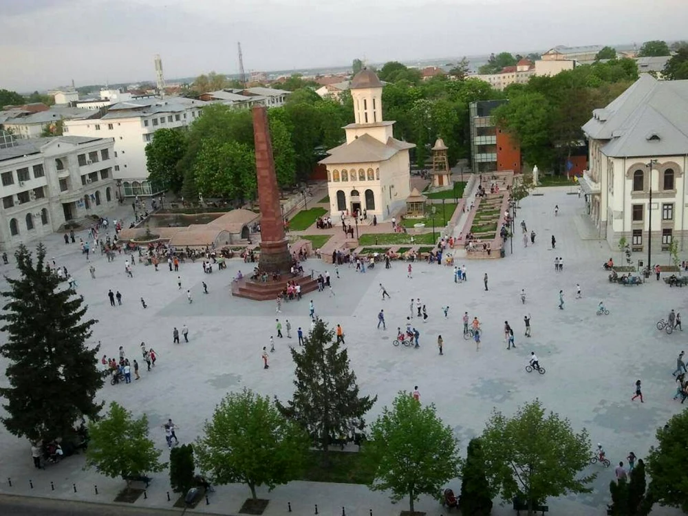 Ameninţarea a avut loc în Piaţa Unirii