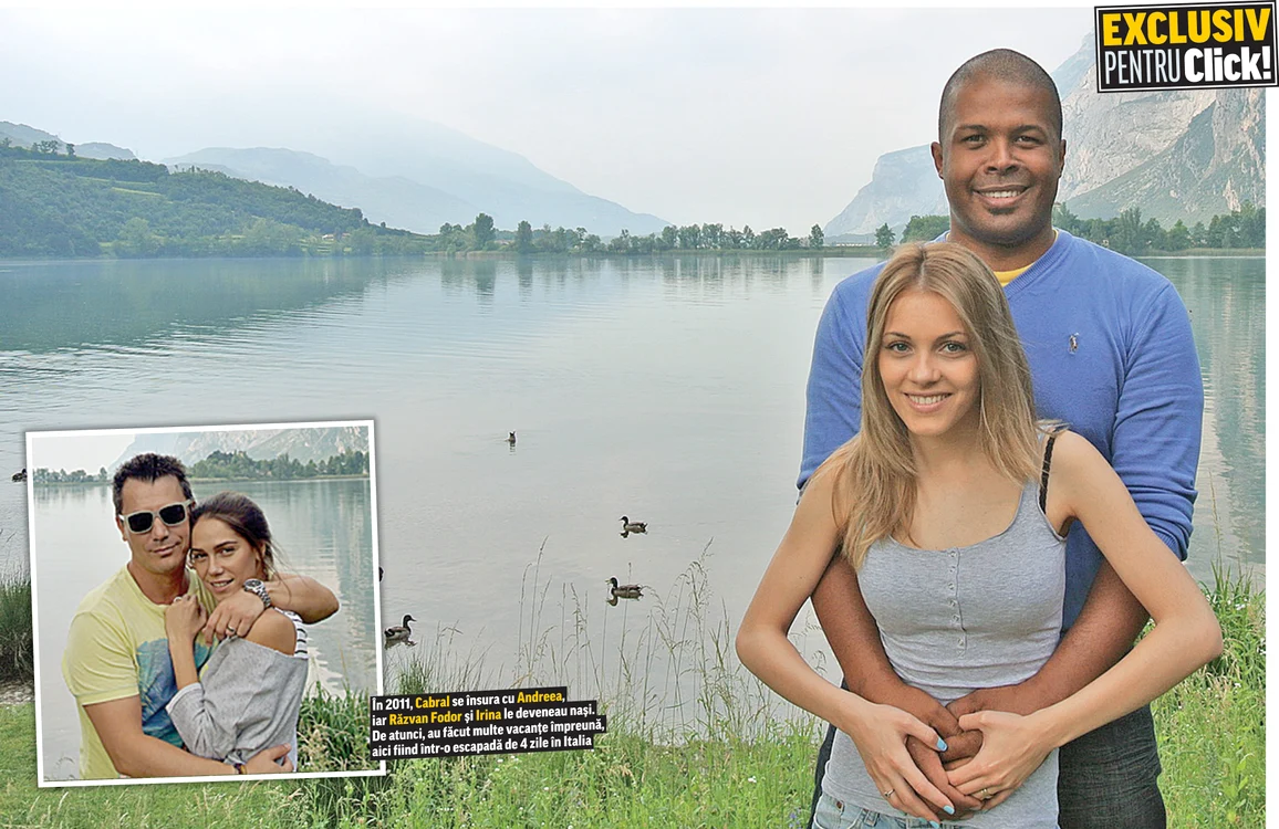 
    În alte veri făceau concedii împreună, acum  trudesc la PRO TV şi produc bani pentru  familie. Cabral prezintă «Ce spun românii»,  iar Răzvan Fodor, «Vorbeşte lumea»  