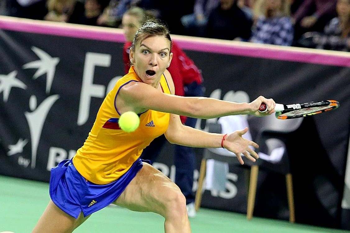 
    Simona Halep a adus un punct în meciul cu Cehia din 2016Foto: Sport Pictures  