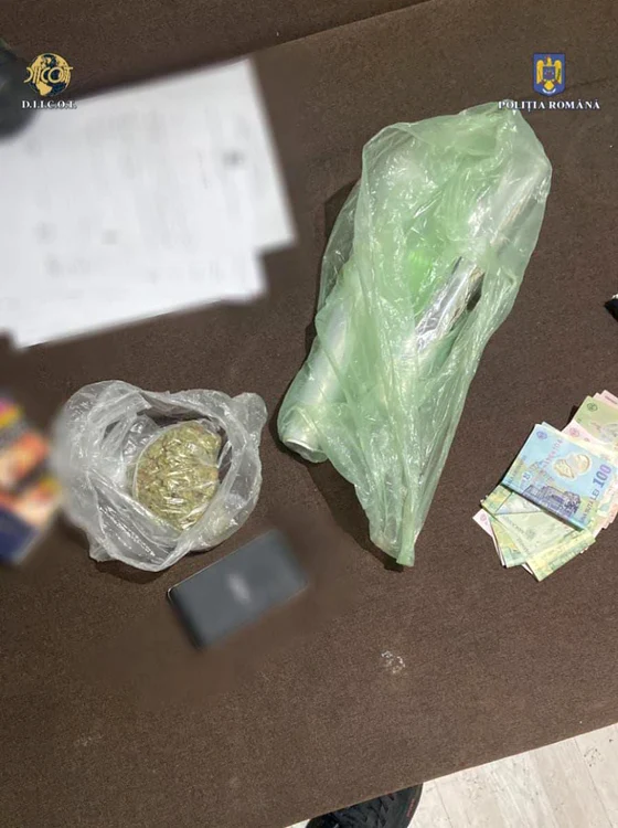 Minori cercetați pentru trafic de droguri. FOTO DIICOT