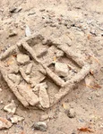 O sculptură neobișnuită, cu o vechime de 3.800 de ani, descoperită de arheologi (© Ministerio de Cultura del Perú)  