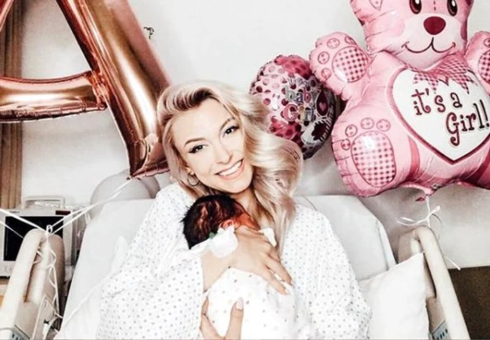 Fiica cea mare a Andreei Bălan și-a cunoscut surioaraFoto Instagram