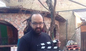 Vizi Imre, pe platourile de filmare de la "Billion Star Hotel" jpeg