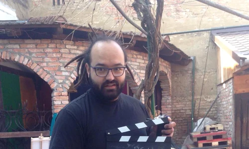 Vizi Imre, pe platourile de filmare de la "Billion Star Hotel" jpeg