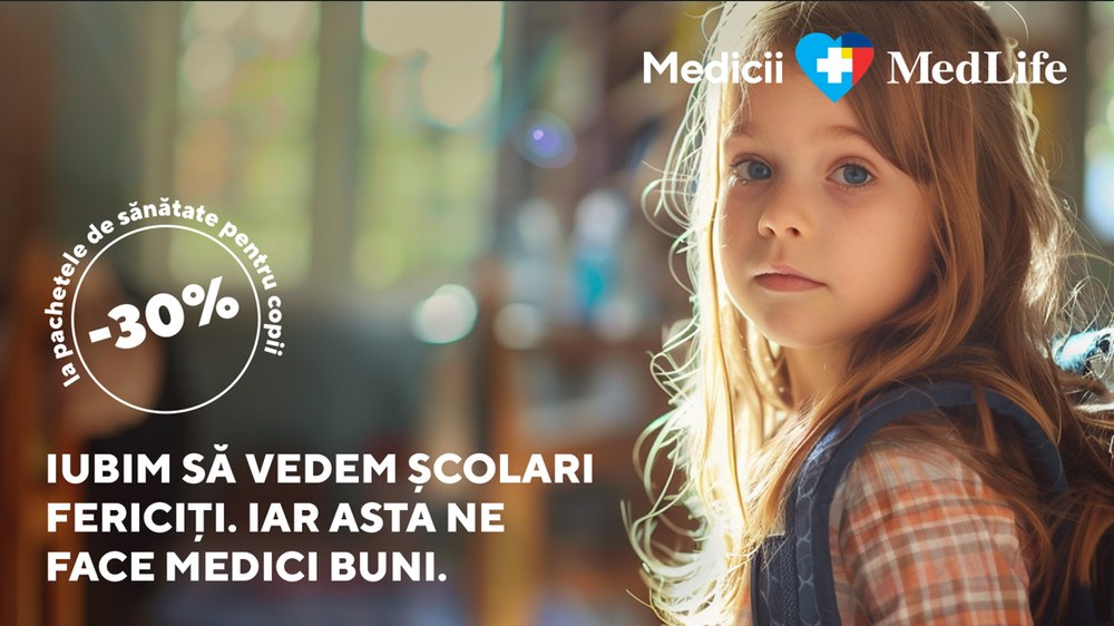 Copilul tău are armură de supererou la școală? Pachete de sănătate pentru copii cu discount de 30%