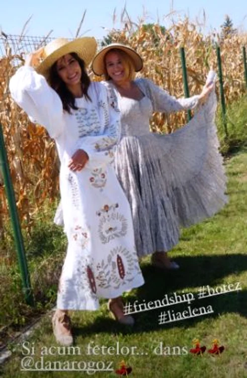 Andreea Esca a ținut să fie alături de Dana Rogoz în această zi specială