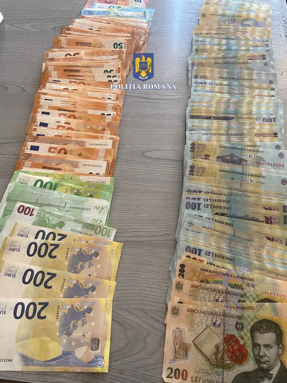 Bani ridicați FOTO IPJ Maramureș