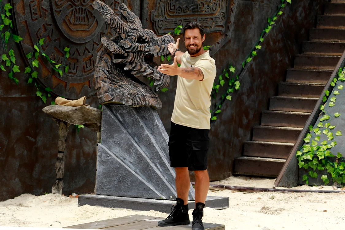 Daniel Pavel, prezentatorul show-ului Survivor România FOTO Pro TV
