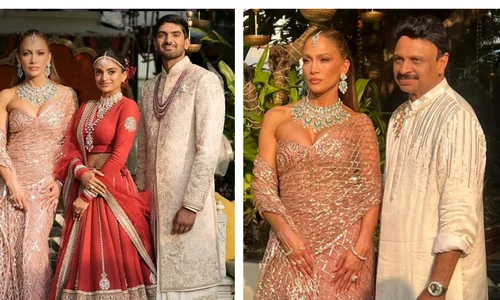 Jennifer Lopez la nuntă în India Instagram jpg
