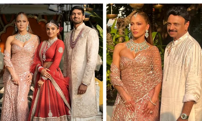 Jennifer Lopez la nuntă în India Instagram jpg