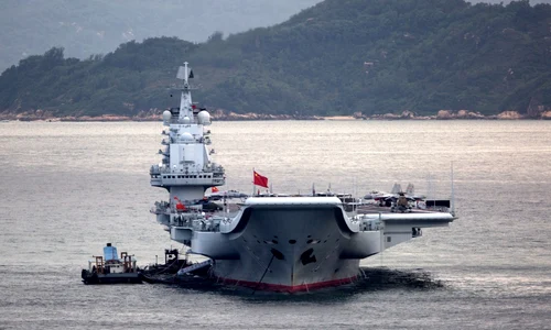 Portavionul chinez Liaoning FOTO EPA-EFE