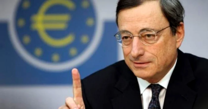 Preşedintele BCE, Mario Draghi