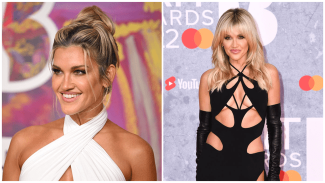 Cântăreața Ashley Roberts, topless la plajă!