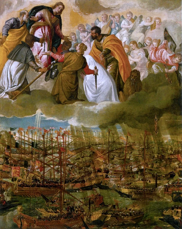 Bătălia de la Lepanto, de Paolo Veronese 