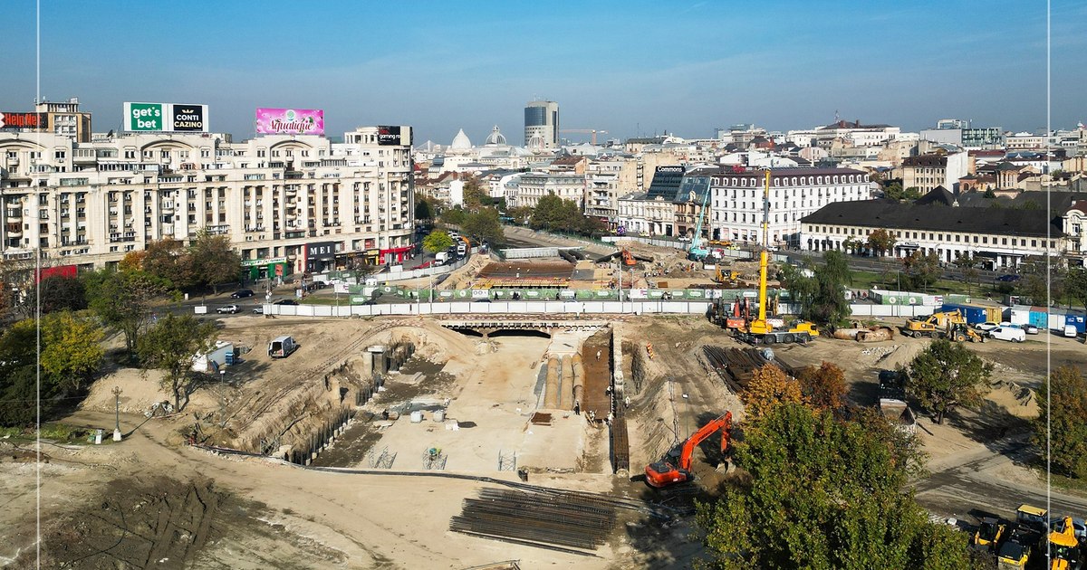 Lucrările la Planșeul Unirii avansează, dar cu restanțe de 135 milioane lei