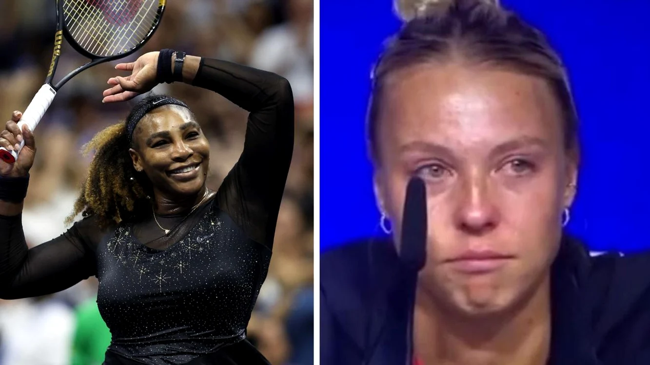 Serena, încântată. Kontaveit, în lacrimi. FOTO: Facebook