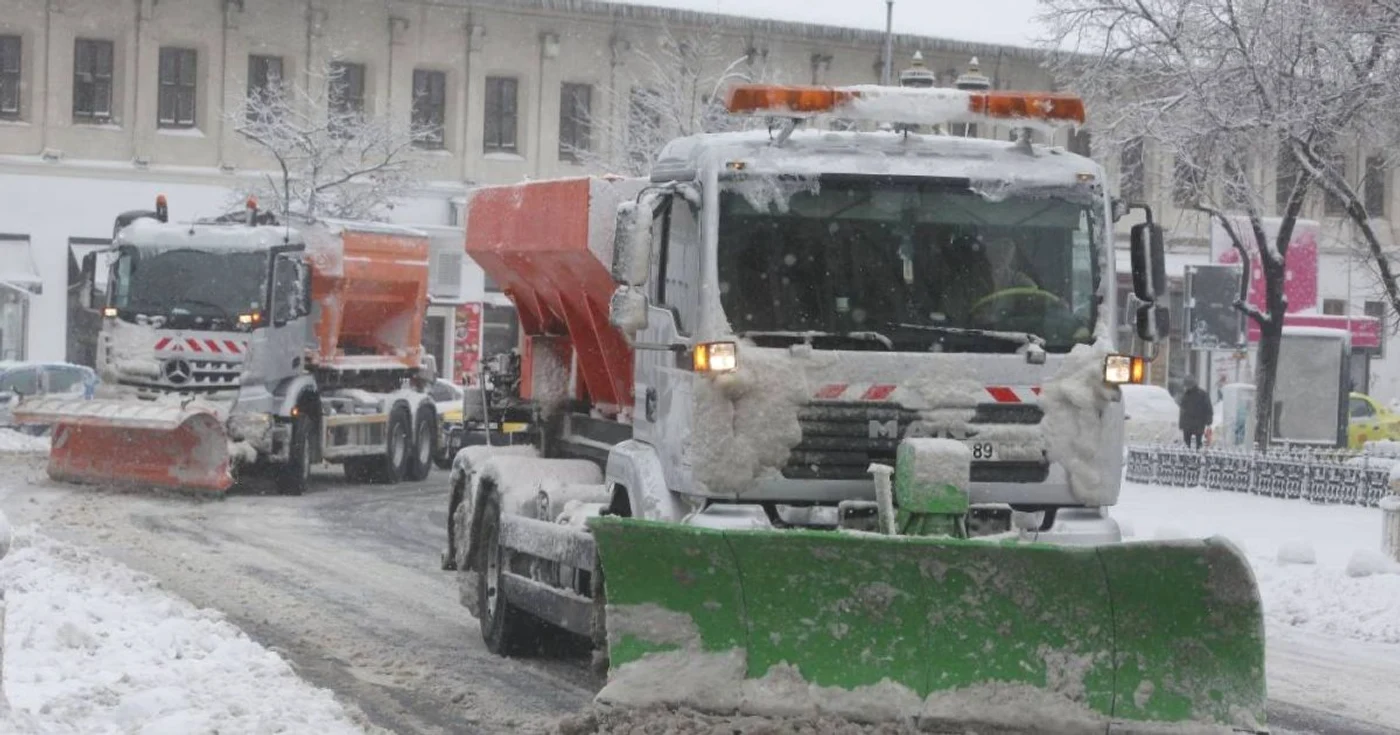 Iarna în București. FOTO: arhivă