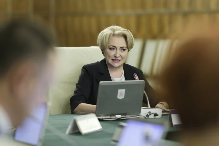 Prim-ministrul Viorica Dăncilă. Foto: Inquam Photos