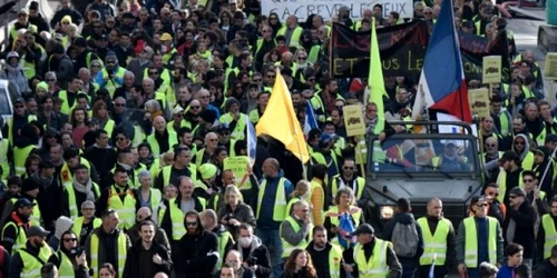 proteste veste galbene - saptamana 13 in paris. foto afp