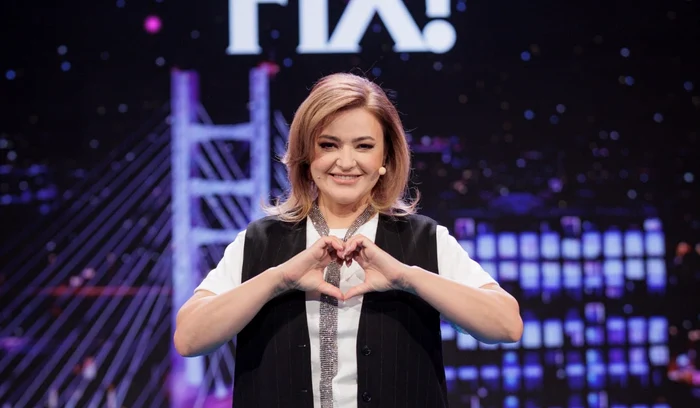 Cristina Bâtlan, invitată joi seara la Săriți de pe fix foto: Pro TV