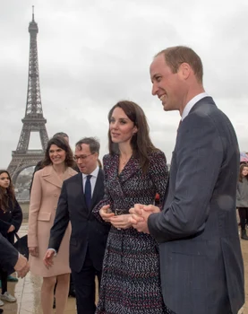Kate și William, Paris, 2017, GettyImages 