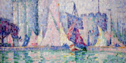 "Le Port de la Rochelle"  Paul Signac