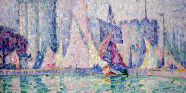 "Le Port de la Rochelle"  Paul Signac