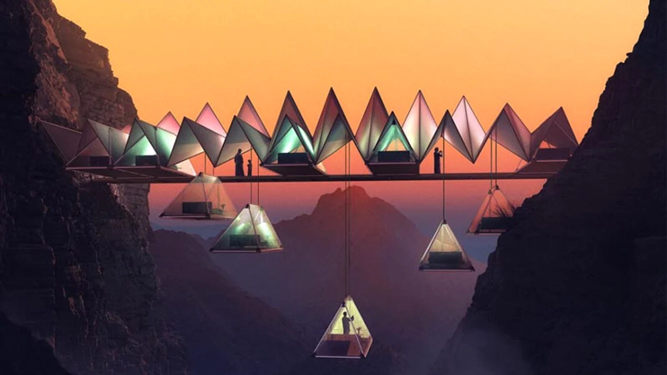 Hotelul „Floating Retreat” din Emiratele Arabe Unite