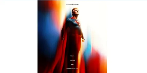 donald trump superman facebook casa alba jpg