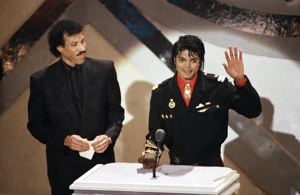 Michael Jackson și Lionel Richie în 1986, Profimedia jpg