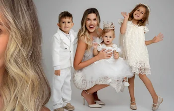 Lacrimi și emoții pentru Emily Burghelea! Elisabeta a făcut primii pași înainte de un an