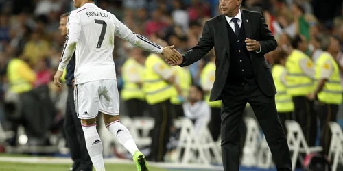 Ronaldo Ancelotti FOTO AP